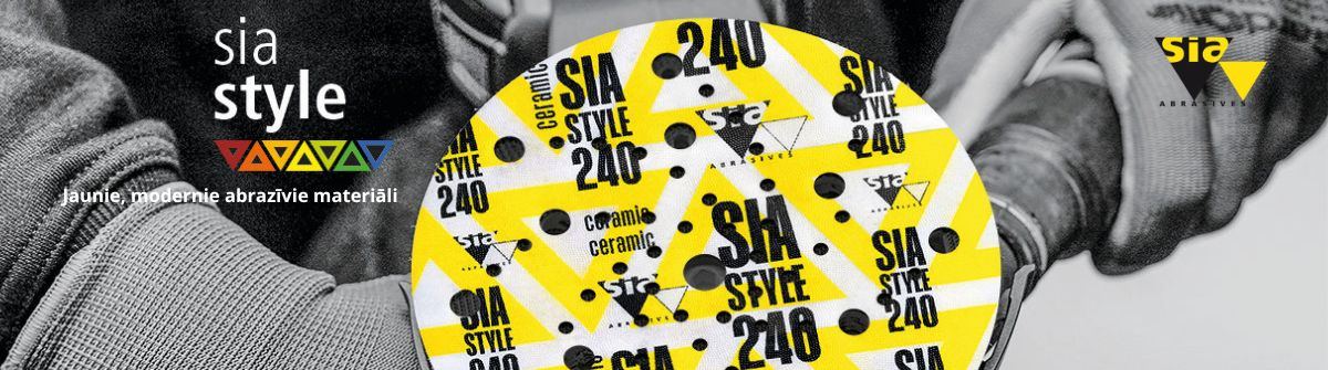 5500 siastyle - Jaunais slīpmateriāls no sia Abrasives